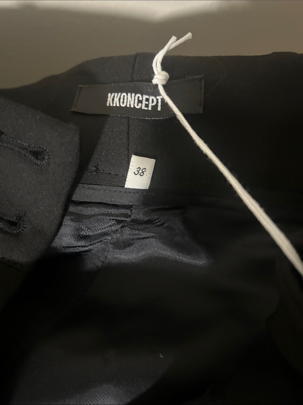 Women's Wide-Leg Black Jumpsuit Pants — image 3 of 6